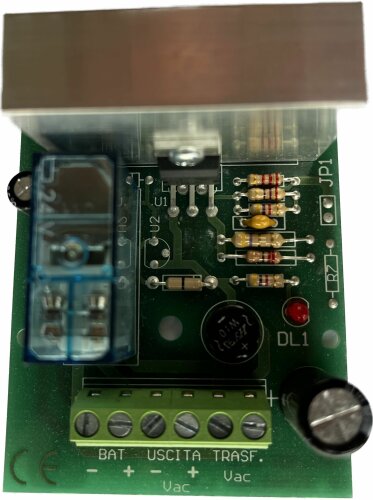 Recha-24 - modul dobíjení záložních akumulátorů 24V